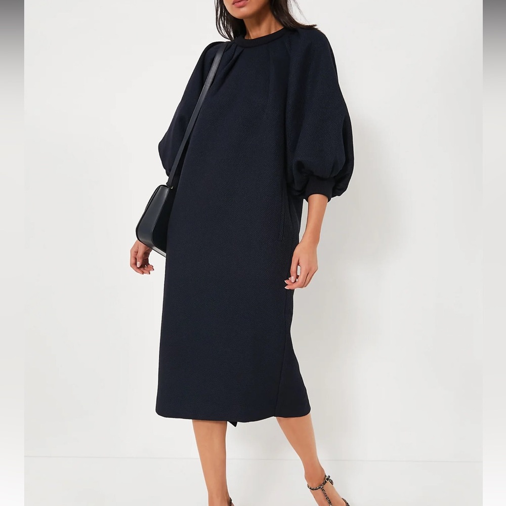 Tuckernuck Navy Midi Dress
